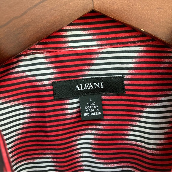 Alfani Graffiti Shirt L - Picture 6 of 7